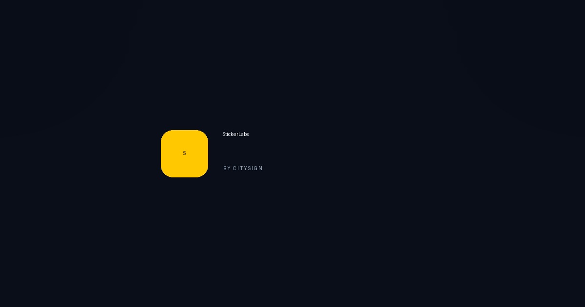 Sticker Lab For Windows 10 Kontakta Oss – StickerLabs by CITYSIGN